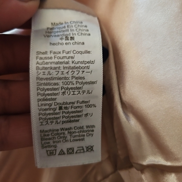 J. Crew Women's Cream Teddy Sherpa Full Zip Vest S - Picture 10 of 13